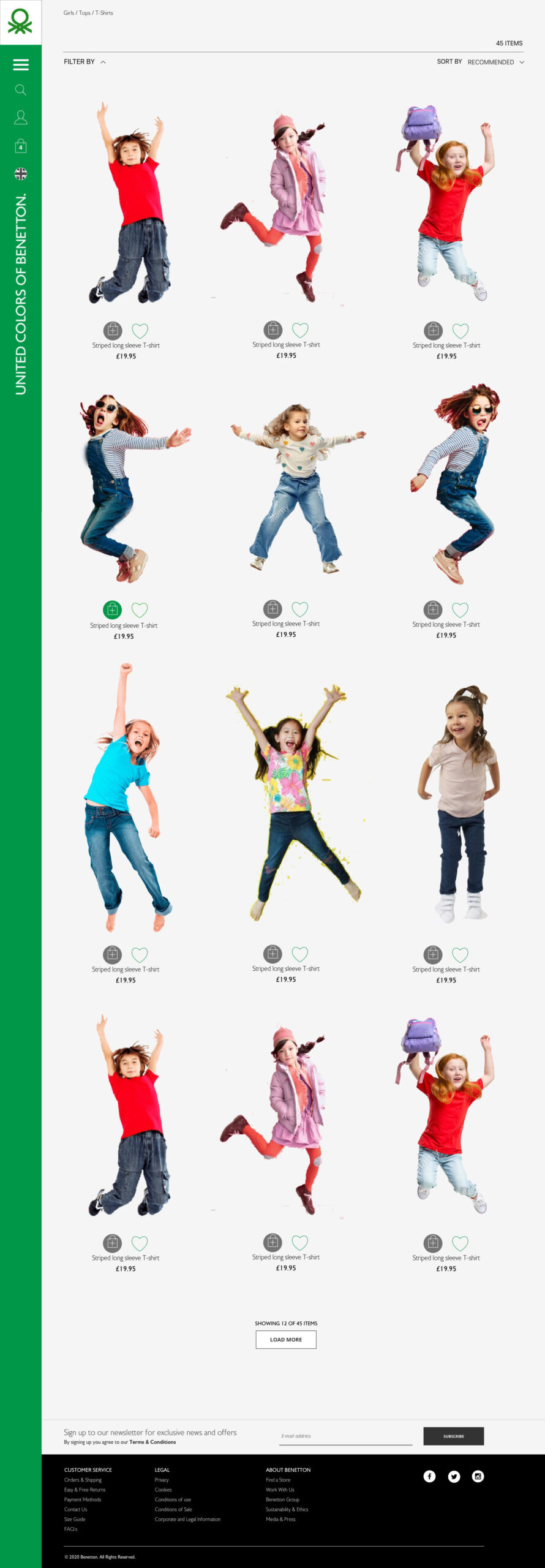 Benetton Concept 2 List Page