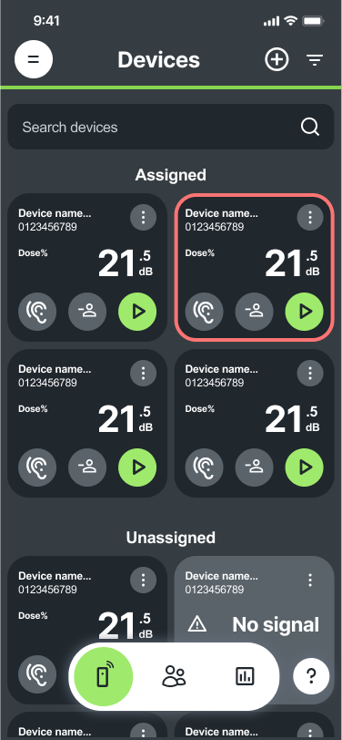 DarHome Screen Devices Warning